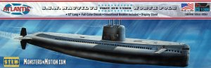 Nautilus Submarine SSN 571 1/300 Scale Lindberg Reissue Model Kit by Atlantis