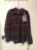 2017 Screen Used Henry Cavill Superman Clark Kent Flannel Wardrobe w/ Press Pass Prop