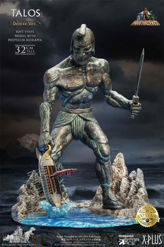 Jason and the Argonauts Talos Deluxe Diorama Statue by Star Ace Ray Harryhausen - Click Image to Close