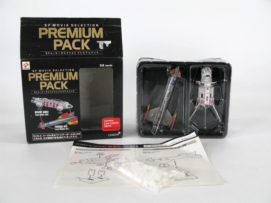 Fireball XL-5 / UFO SID and Fireball Konami Japanese Toy Replicas - Click Image to Close