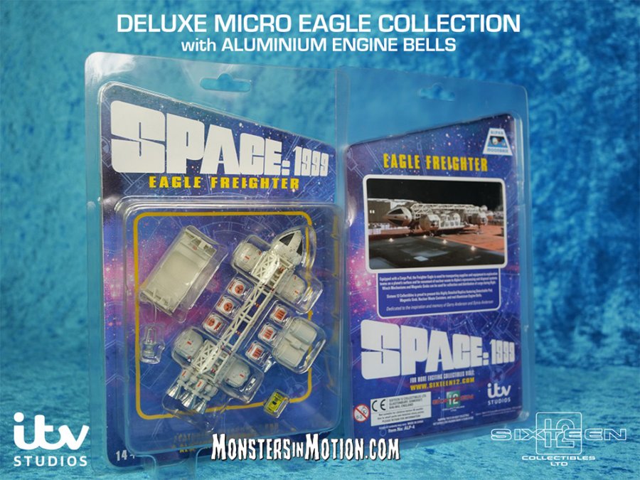 Space 1999 5.5" Micro Freighter Eagle Transporter Diecast Replica - Click Image to Close