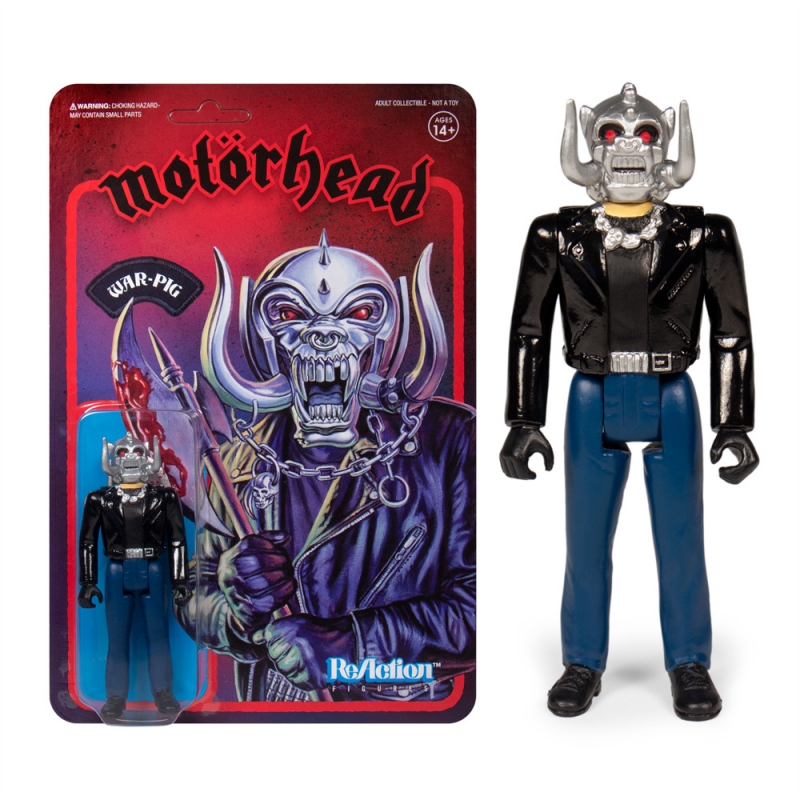 Motorhead Warpig 3.75" ReAction Action Figure - Click Image to Close