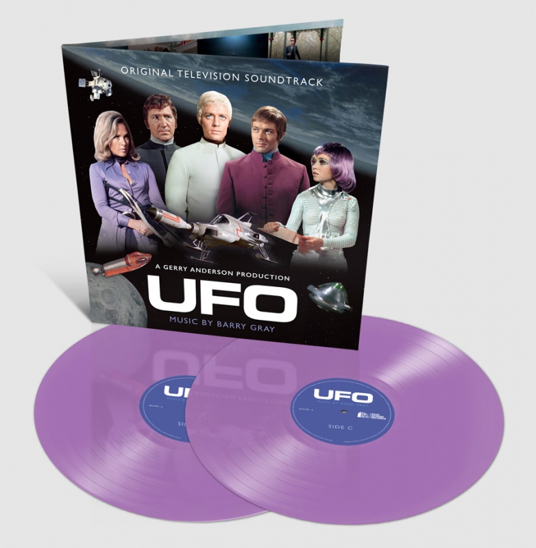 UFO TV Series Soundtrack LP Barry Gray Colored Vinyl 2 LP SET - Click Image to Close