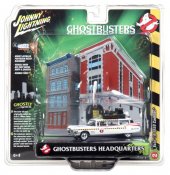 Ghostbusters II 1989 Headquarters With 1/64 Scale Ecto-1A 1959 Cadillac