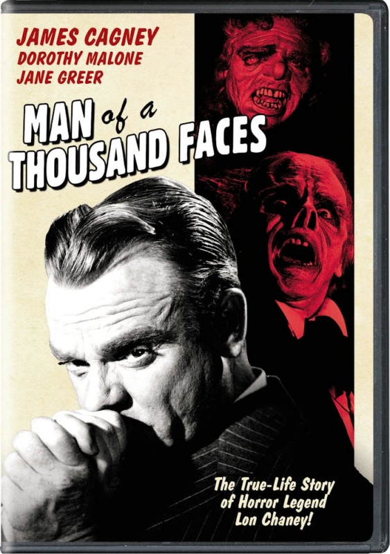 Man of a Thousand Faces (1957) DVD - Click Image to Close