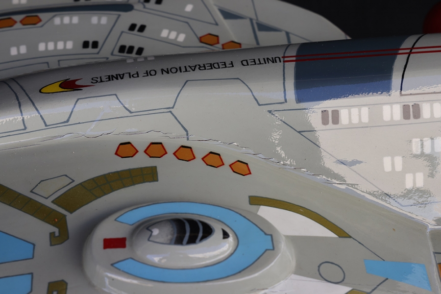 Star Trek Akira Class U.S.S. Rabin Giant Studio Scale Replica 39" Long - Click Image to Close