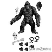 King Kong of Skull Island 7" Figure Black & White Exclusive