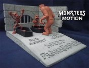 Monster Scenes Scale Frankenstein Cartoon Monster Skeleton Model Kit