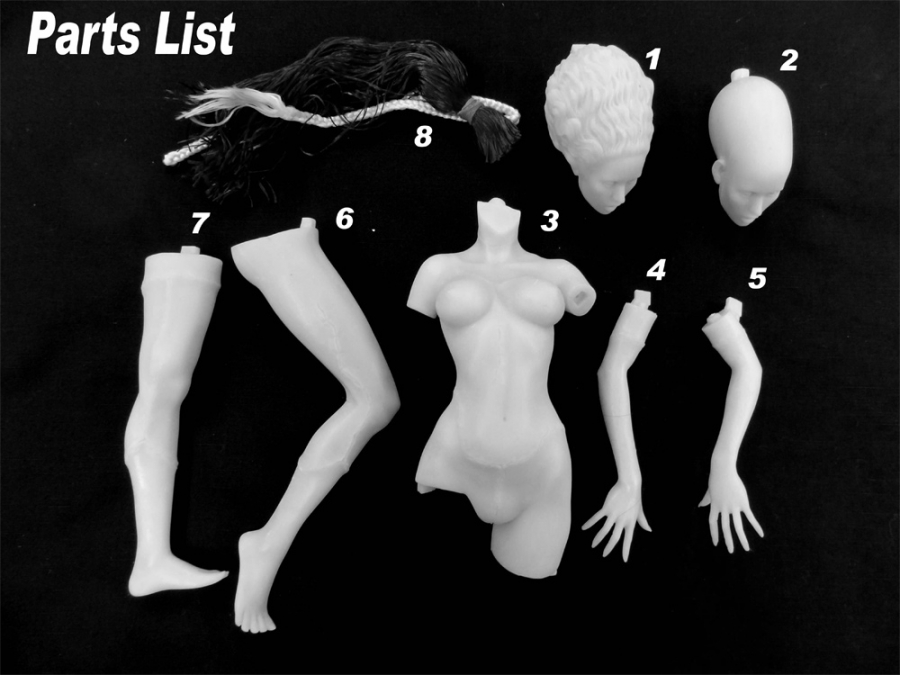 Bride of The Monster Unleashed 1/4 Scale Resin Model Kit by Zombee - Click Image to Close