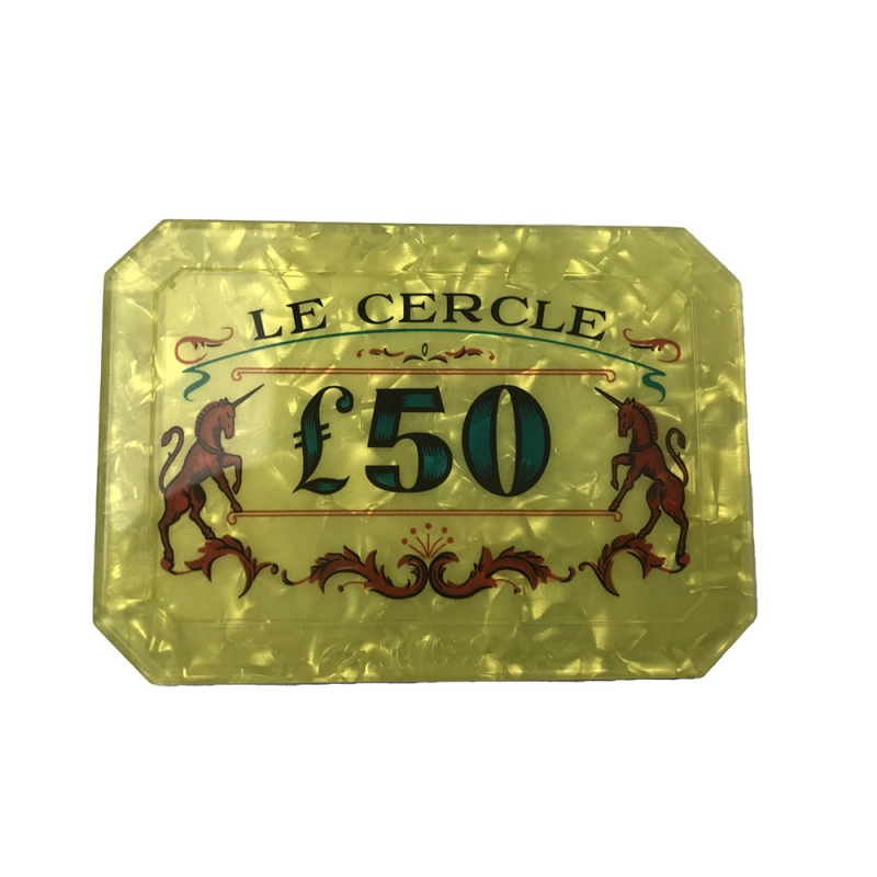 James Bond Dr. No Casino Plaque Set Prop Replica - Click Image to Close