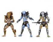 Alien vs Predator Arcade Appearance 7" Scale Predator Action Figures Set of 3