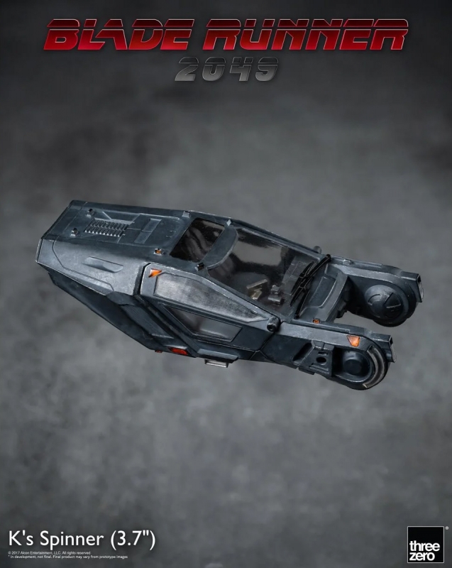 Blade Runner 2049 K's Police Spinner Die-Cast Metal Vehicle - Click Image to Close