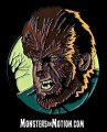 Wolfman Enamel Pin Universal Monsters Wolf Man