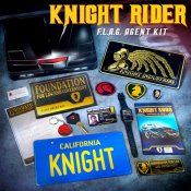 Knight Rider Collector's Metal Box F.L.A.G. Agent Kit
