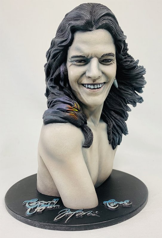 Tommy Bolin Teaser 1/4 Scale Bust Model Kit - Click Image to Close