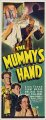 Mummy's Hand Lon Chaney 1940 Repro Insert Movie Poster 14X36