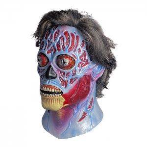 They Live Newsstand Alien Mask (Salt and Pepper Hair)