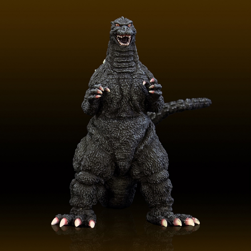 Godzilla vs. Mothra 1992 Godzilla MIDDLE SIZE Soft Vinyl Model Kit by Kaiyodo - Click Image to Close