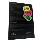 James Bond Dr. No Casino Plaque Set Prop Replica