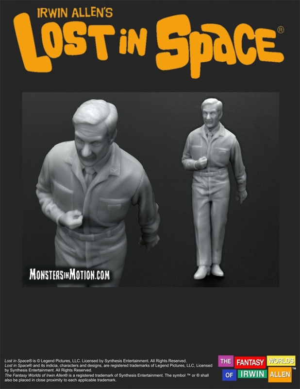 Lost In Space Doctor Smith #1 1/35 Scale Figure Model Kit - Click Image to Close