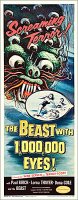 Beast with 1,000,000 Eyes 1955 Insert Card Poster Reproduction