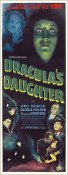 Dracula's Daughter 1936 Insert Card Poster Reproduction