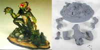 Gillator Gillman/Predator Hybrid 1/6 Scale Resin Model Kit Original Sculpt