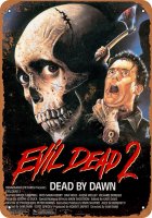 Evil Dead 2 1987 Movie Poster 10" x 14" Metal Sign