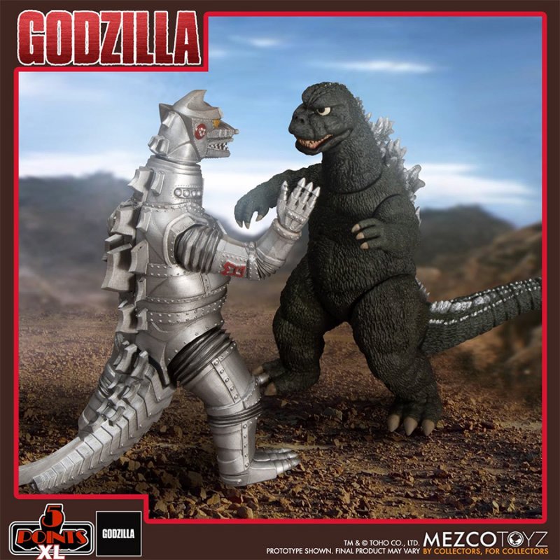 Godzilla vs. Mechagodzilla 1974 5 Points Three Figure Boxed Set - Click Image to Close