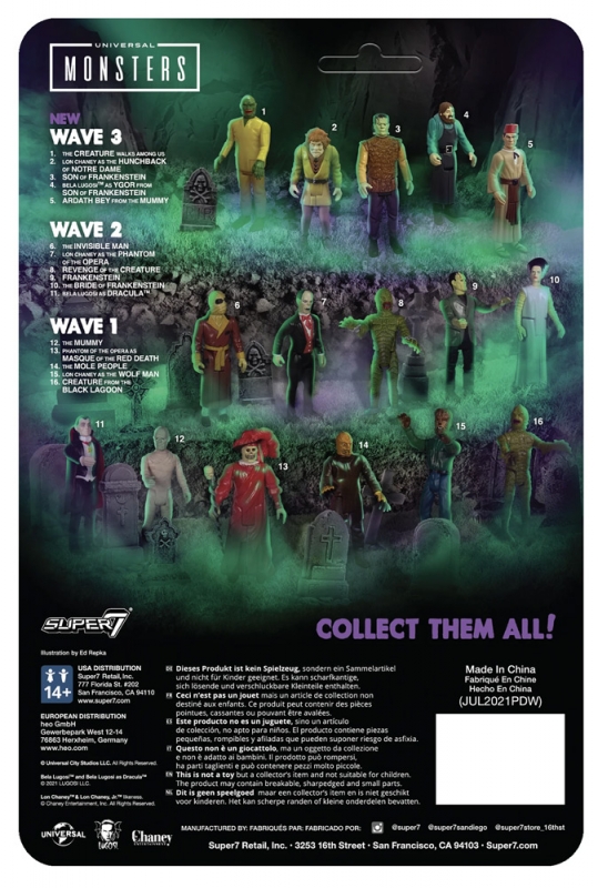 Mummy Ardeth Bey 3.75" ReAction Action Figure Universal Monsters Wave 3 - Click Image to Close