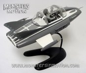 Supercar 9 Inch B&W Die Cast Car Gerry Anderson