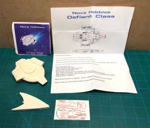 Star Trek DS9 Defiant 1/1400 Scale Resin Model Kit Nova Models
