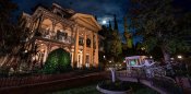 Disneyland Haunted Mansion HEARSE Statue