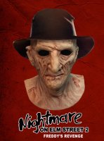 Nightmare On Elm Street Part 2 Deluxe Freddy Krueger Mask with Hat Prop Replica