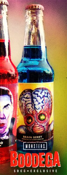 This Island Earth Metaluna Mutant Brain Berry Soda RARE SDCC EXCLUSIVE