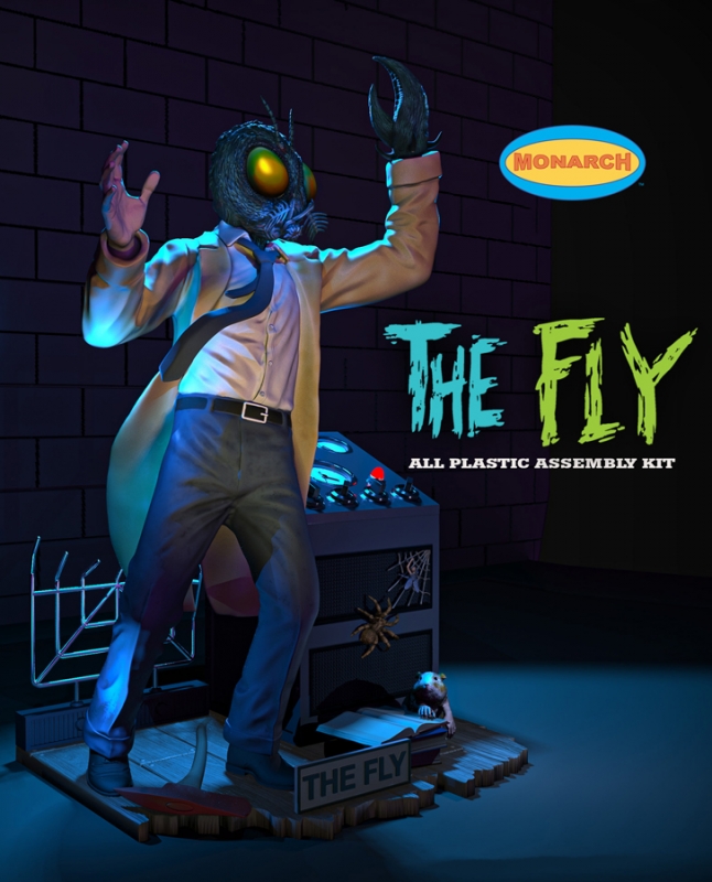 Fly, The 1958 Plastic Model Kit by Monarch - Click Image to Close