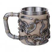 Steampunk Skull Drinking Mug