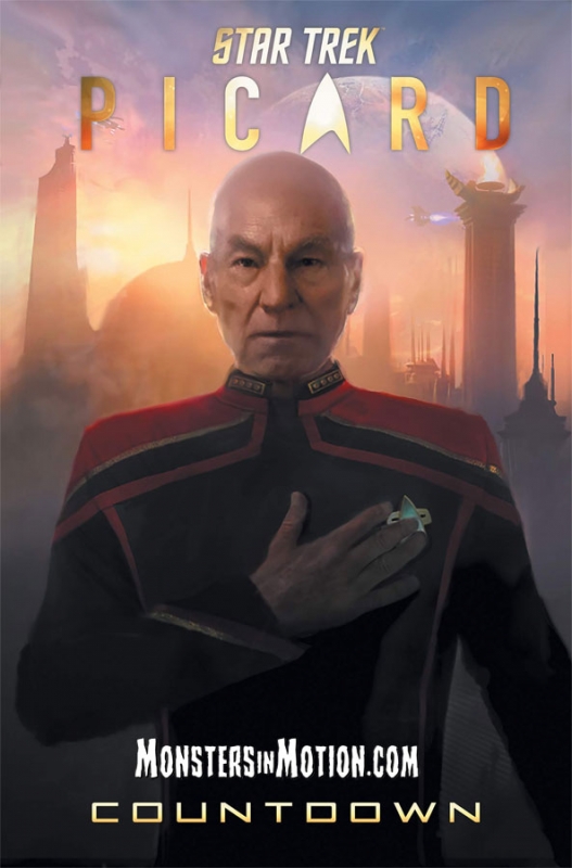 Star Trek Picard TV Series Countdown Paperback Book - Click Image to Close