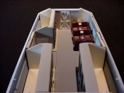 Space 1999 Eagle Transporter 22" Long 1/48th Scale Model Passenger Interior Accessory