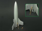 Star Explorers Rocket Ship 1/350 Scale Resin Model Kit