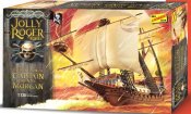 Jolly Roger Series Sir Henry Morgan Pirate Ship 1/160 Scale Model Kit by Lindberg