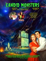 Candid Monsters Volume 26 Softcover Book by Ted Bohus Target Earth, Kronos and Devil Girl From Mars
