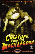 Creature From The Black Lagoon With Victim Julia Adams Model Kit