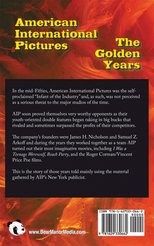 American International Pictures A.I.P.: The Golden Years Hardcover Book - Click Image to Close