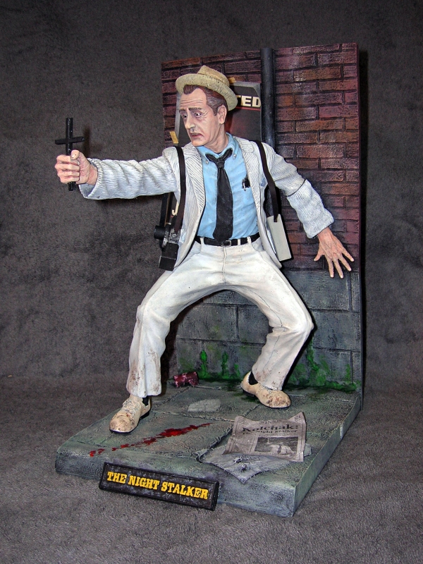 Night Stalker Darren Mcgavin Model Assembly Resin Kit - Click Image to Close