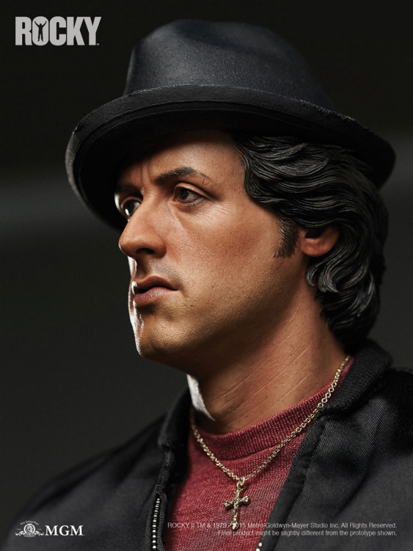 Rocky II Rocky Balboa 1/4 Scale Statue Figure by Blitzway - Click Image to Close