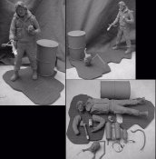 Thing, The 1982 MacReady and SpiderHead 1/8 Scale Model Kit