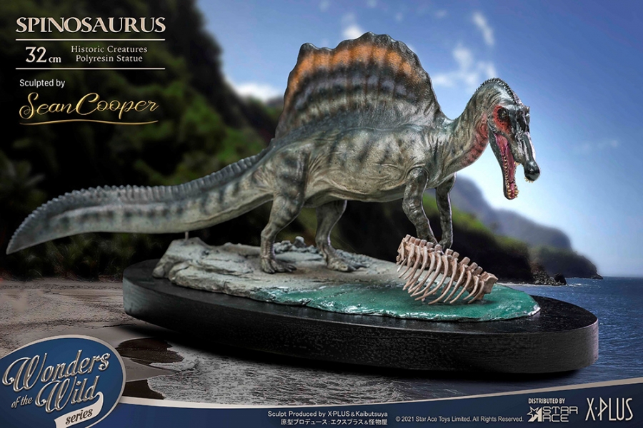 Spinosaurus 2.0 Wonders of the Wild NX (Land Ver.) Statue - Click Image to Close