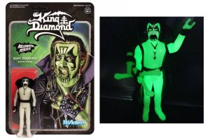 King Diamond 3.75" Inch Glow ReAction Figure Mercyful Fate