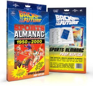 Back to the Future Sports Almanac Prop Replica